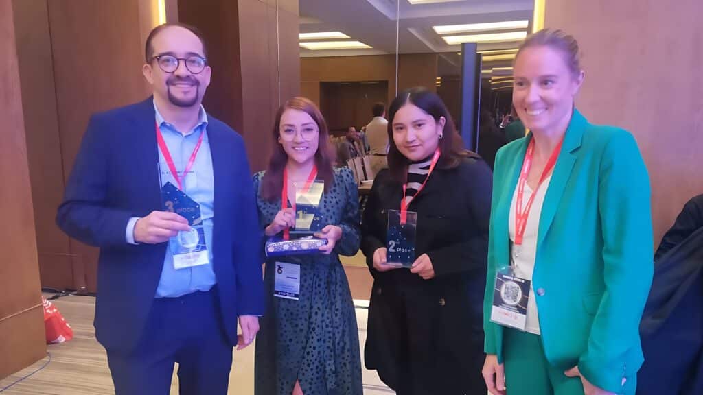 Top performing embryologists during the AI Academy 