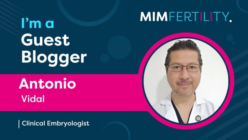 Dr. Antonio Vidal is a guest blogger on AI for IVF