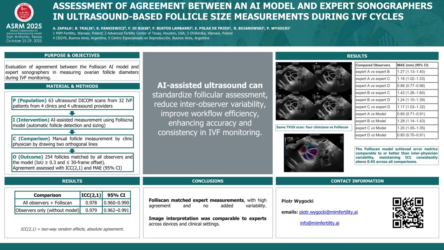 MIM Fertility apresenta nova pesquisa sobre FOLLISCAN - ASRM 2025