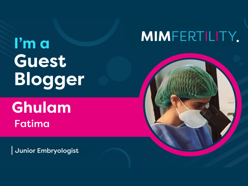 A cover for blog post wirh Ghulam Fatima embryologist