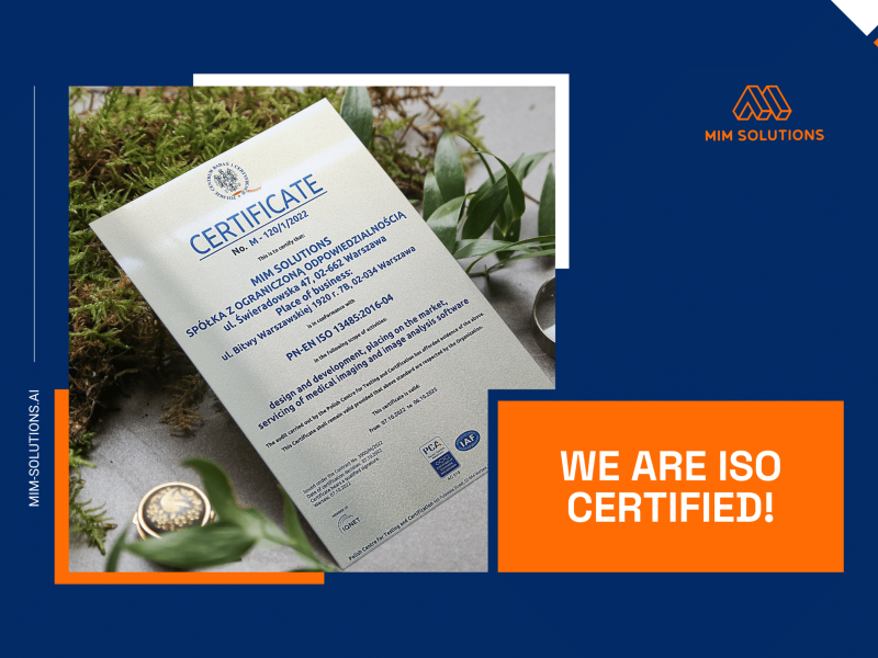 Photo of iso13485 certification